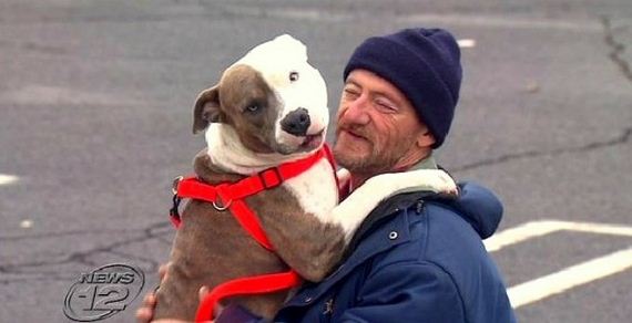 Man Chooses Homelessness Rather Than Abandon Pit Bull