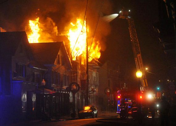 Man Rushes Up to Third-Floor Apartment to Save Dog from Fire