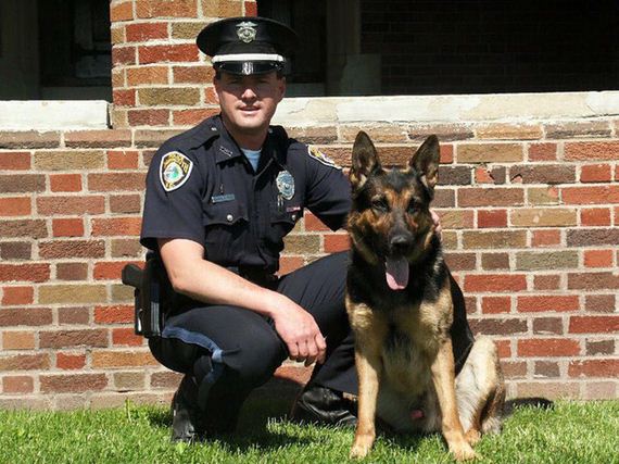 On A Dying K9 Officer’s Final Day, The Force Said Goodbye (Get Your Tissues)