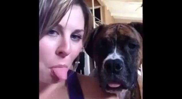 This Owner Tried To Take A Selfie But Her Dog Had Other Plans!