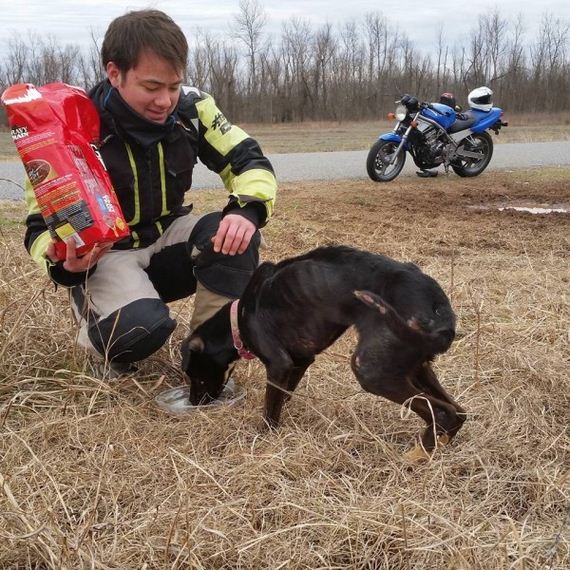 What Bikers Randomly Discovered Hidden On The Side Of The Road Broke My Heart