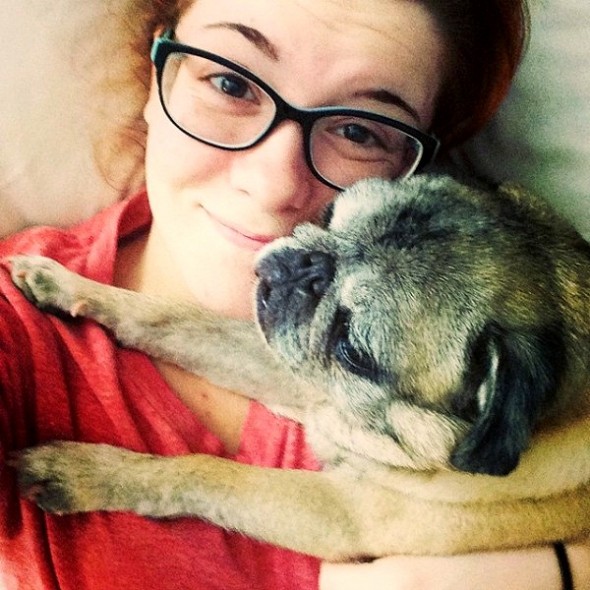 “Party Pug” Helps Save Young Woman with Severe Depression