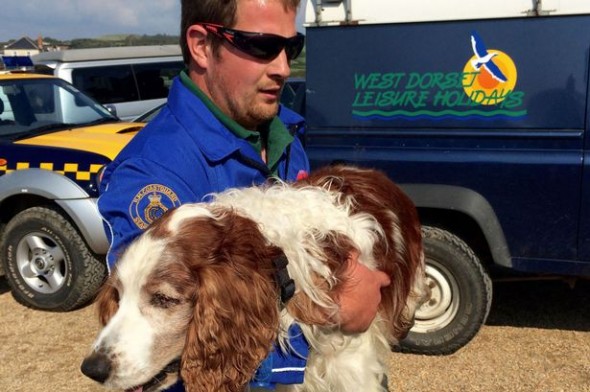 Blind Dog Survives Fall Down 100 Foot Cliff