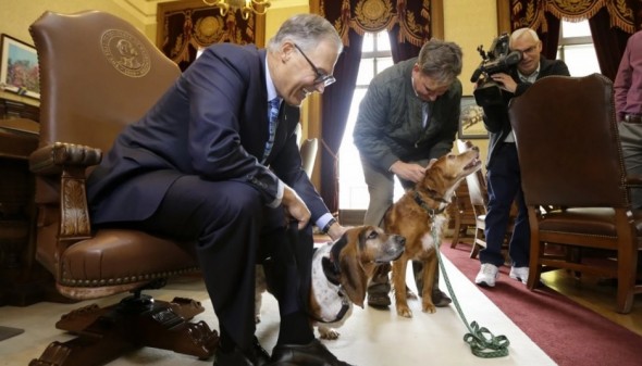 UPDATE: Dog that Stood Guard Over Friend Given Award by Governor