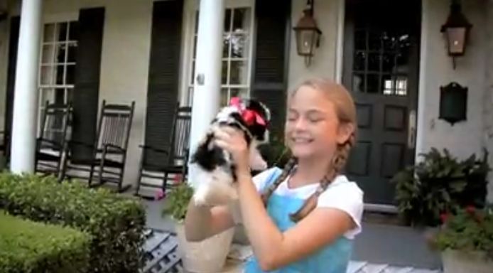 The Girl Just Got A Puppy, But What She Doesn’t Realize? OMG