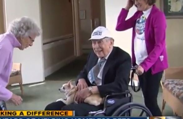 93-Year-Old Man Dedicates His Time To Caring For Homeless Animals