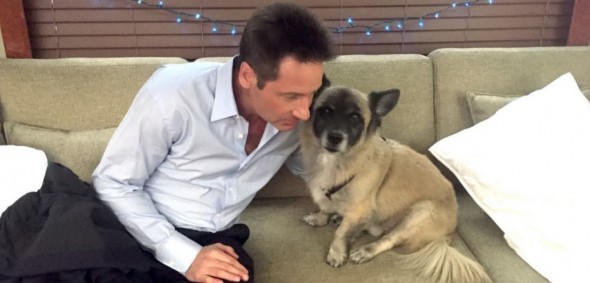 David Duchovny Issues “Lick My Face” Challenge for Charity