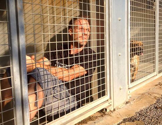 Man Has No Idea How Long He Will Have To Stay In This Animal Shelter