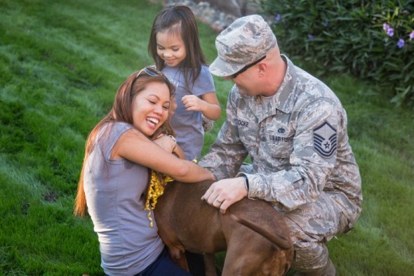 Project Active Duty Brings Military Family Back Together With Their Beloved Dog