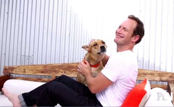 Patrick Wilson’s Family Adopted the Dog from Hell, But Now She’s Their Angel
