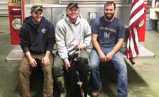 Wisconsin pup rescued after floating on ‘iceberg’ in local river