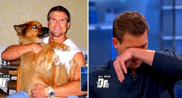 The Doctors’ Tribute to Dr. Travis’ Dying Dog Nala Brings Him to Tears