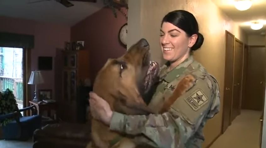 PUPDATE: Army Private Reunited With Dog Following Court Battle!
