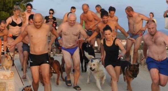 Salty Dogs & Owners Compete at Monty’s Dog Beach & Bar in Croatia!