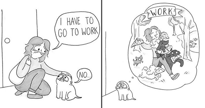 Adorable Comics That Hilariously Sum Up What It’s Like Living With A Dog