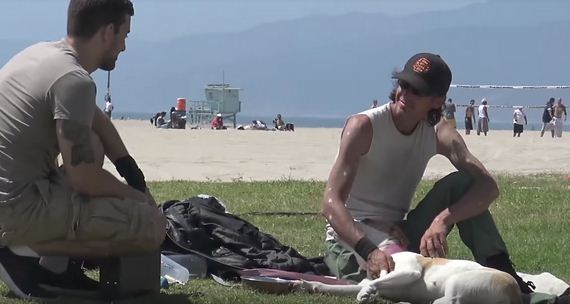 Man Offers To Buy Homeless People’s Dogs For Social Experiment