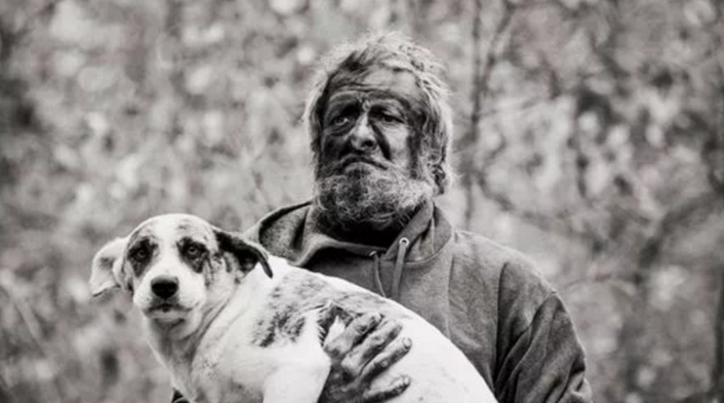 Homeless Man Cares For 31 Dogs In Woods Until He’s Forced To Say Goodbye