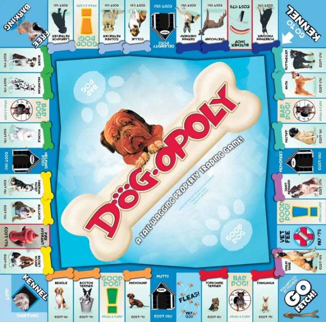 Dog-opoly Lets You Buy Adorable Dogs Instead Of Real Estate As You Work Your Way Around The Board