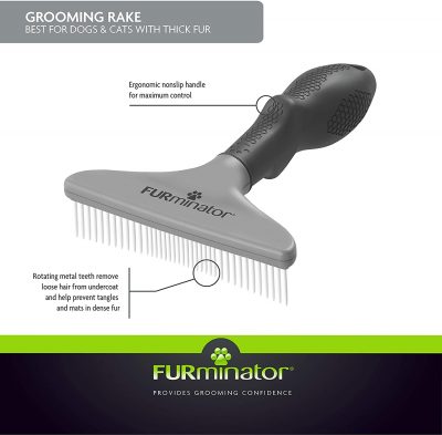 FURminator Grooming Rake